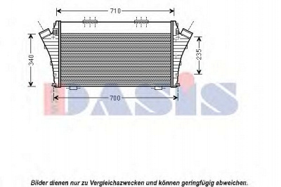 AKS DASIS 157000n -  Интеркулер